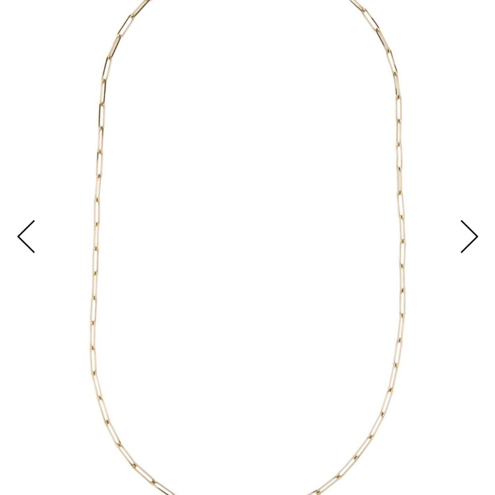 14k Paper Clip Chain